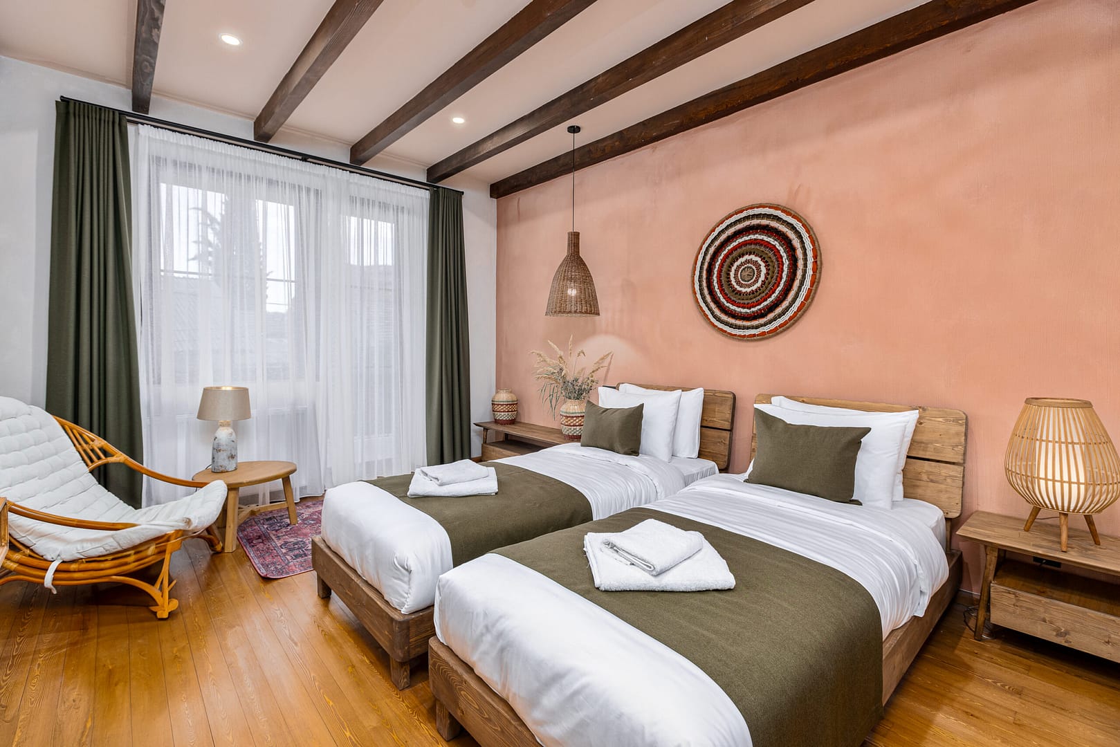 Standard Twin Room with Balcony (Disability Access)