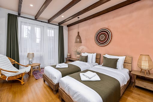 Standard Twin Room with Balcony (Disability Access)